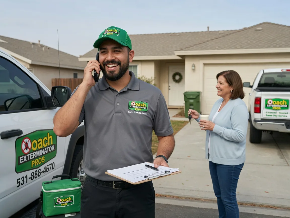 Pest Control Roach Exterminator Harpster, OH FAQs